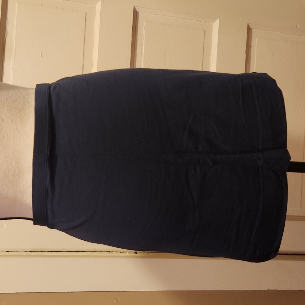 H&M Navy Blue Bodycon Skirt